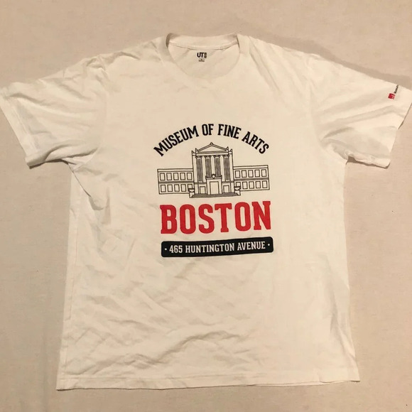 Uniqlo Boston Museum of Fine  Arts Tshirt Mens Size XL Shirt - Picture 1 of 16